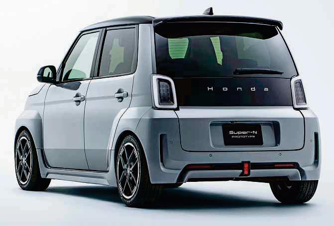 Honda Super-N city car in the spotlight